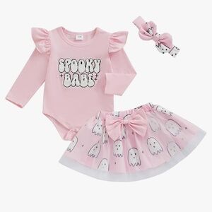 Baby Girl Halloween Outfit Size 3-6months